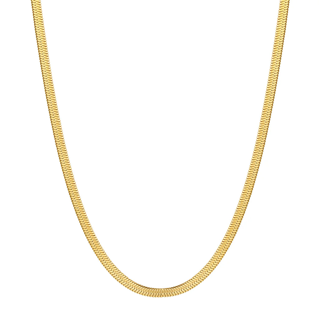 Men Snake Chain Necklace Waterproof