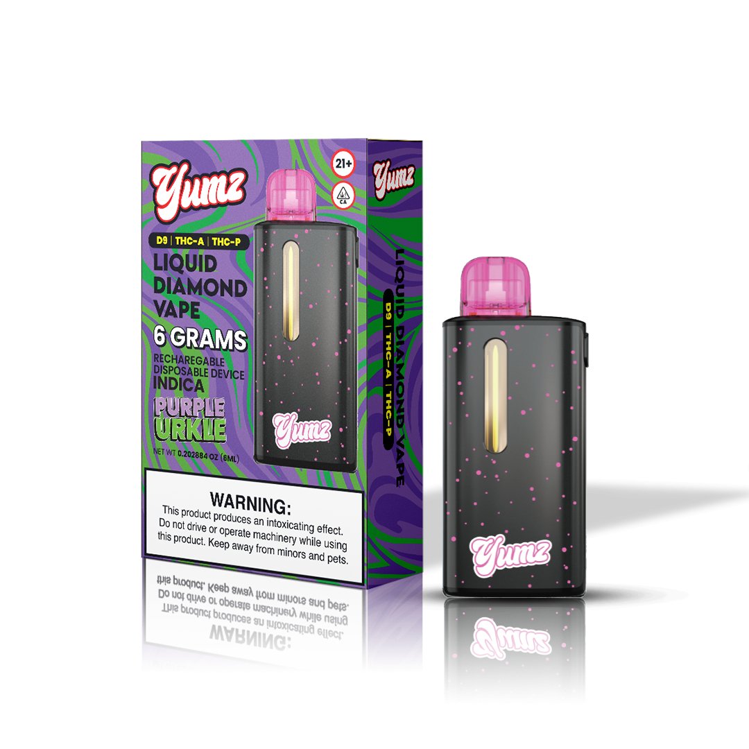 Yumz Labs Purple Urkle 6g THC Disposable Vape thumbnail 6